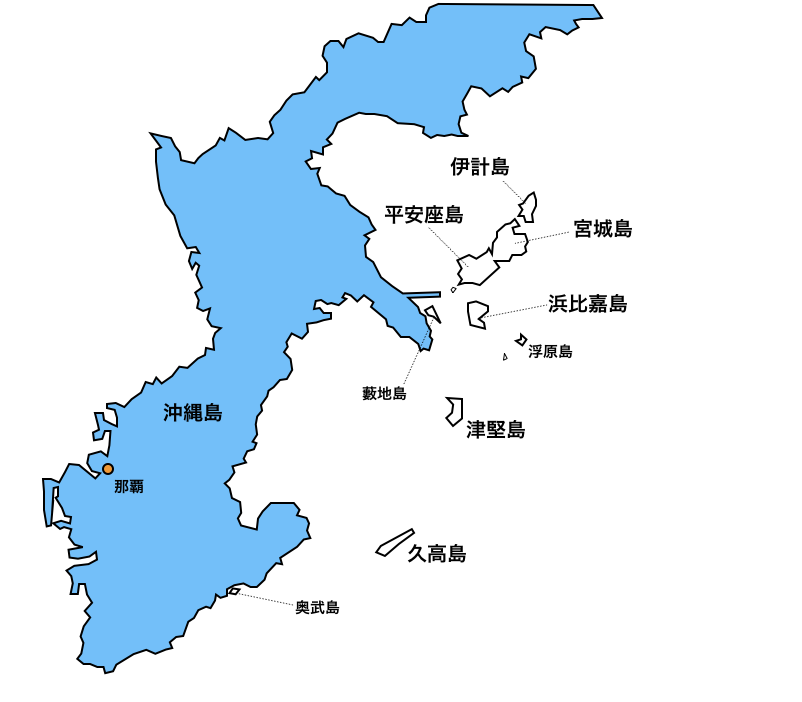 沖縄 離島の地図 石垣島ナビ