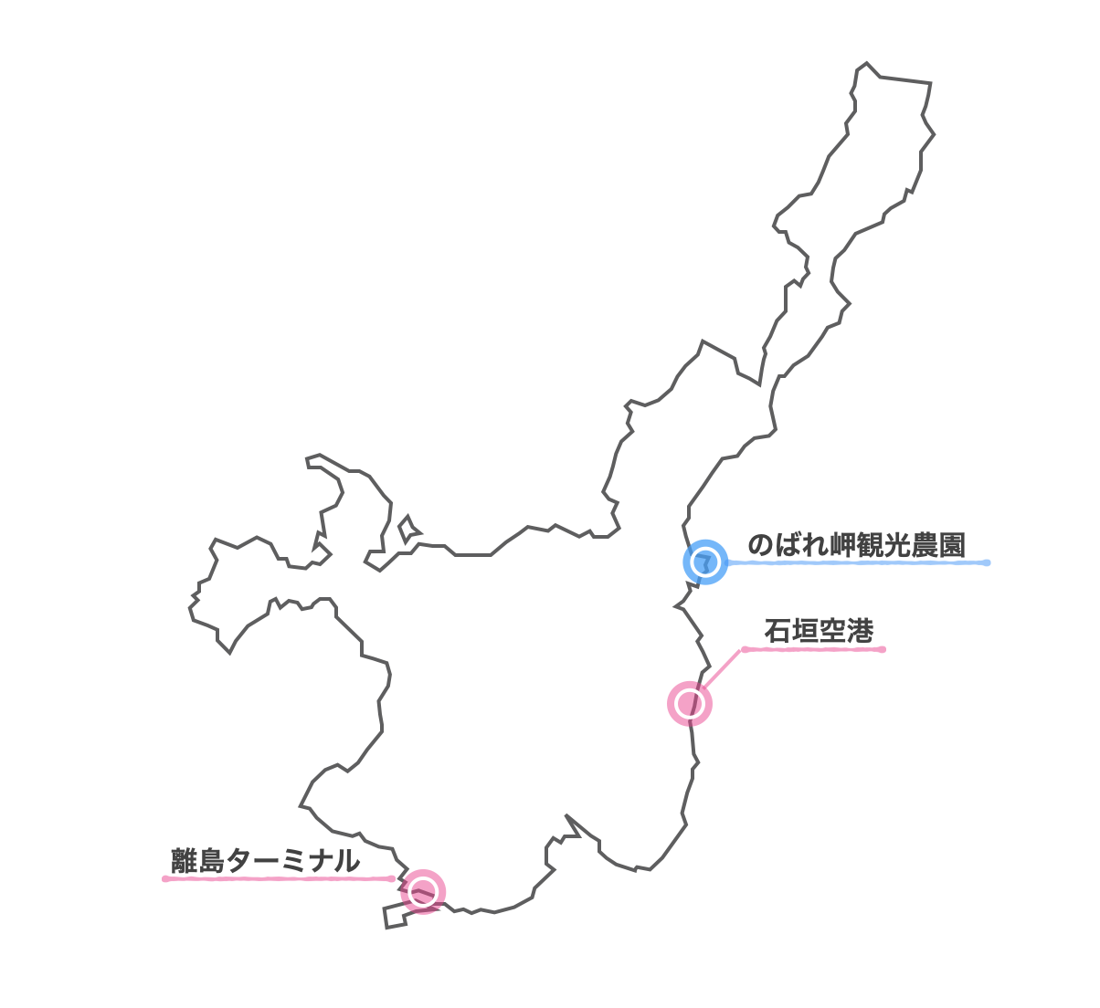 のばれ岬観光農園 地図