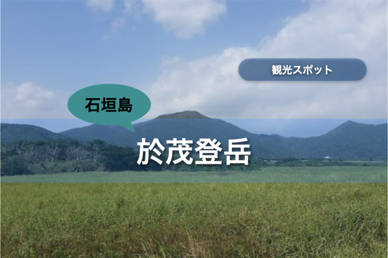 【石垣島】於茂登岳｜行き方・遊び方・周辺のお店