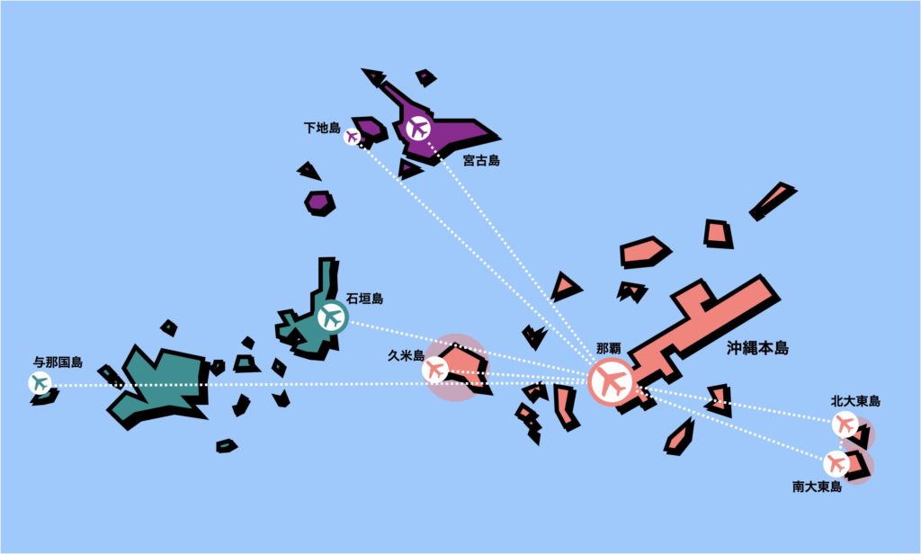沖縄本島から飛行機で行ける離島 | 石垣島ナビ