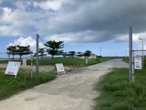 南ぬ浜町人工ビーチ 駐車場