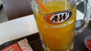 a&w オレンジジュース