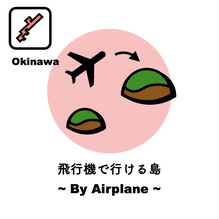 沖縄本島から飛行機で行ける離島